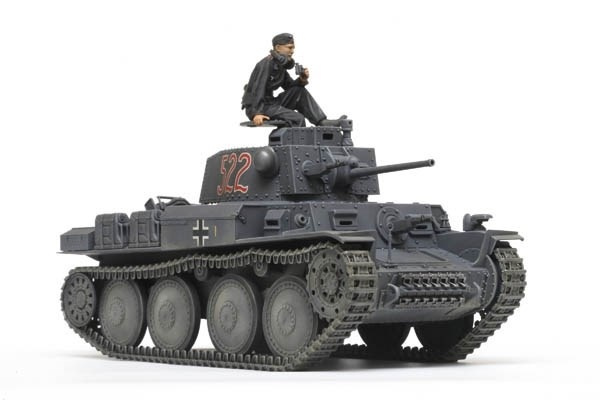 Tamiya 1:35 German Tank Panzerkampfwagen 38(t) Ausf.E/F ryhmässä URHEILU, VAPAA-AIKA JA HARRASTUS / Harrastus / Muovimallit / Sotilasajoneuvot (maa) @ TP E-commerce Nordic AB (A07387)