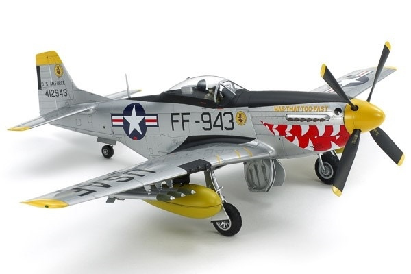 Tamiya 1:32 North American F-51D Mustang Korean War ryhmässä URHEILU, VAPAA-AIKA JA HARRASTUS / Harrastus / Muovimallit / Lentokoneet/Helikopterit @ TP E-commerce Nordic AB (A07396)