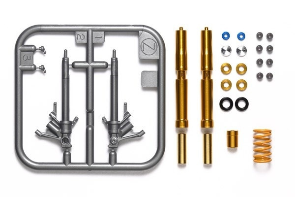 Tamiya 1:12 Scale Honda CBR1000RR-R Front Fork Set ryhmässä URHEILU, VAPAA-AIKA JA HARRASTUS / Harrastus / Muovimallit / Moottoripyörät @ TP E-commerce Nordic AB (A07404)