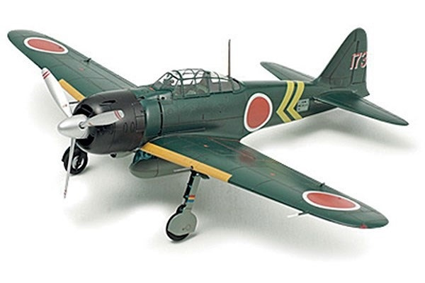 Tamiya 1/72 A6M3/3a Zero Model 22 (Zeke) ryhmässä URHEILU, VAPAA-AIKA JA HARRASTUS / Harrastus / Muovimallit / Lentokoneet/Helikopterit @ TP E-commerce Nordic AB (A07423)