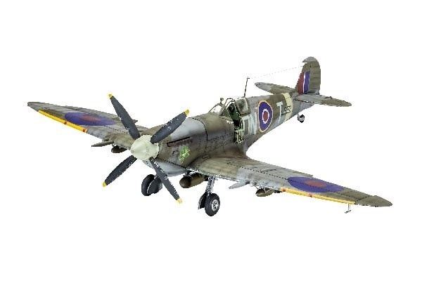 Revell Supermarine Spitfire Mk,IXc ryhmässä URHEILU, VAPAA-AIKA JA HARRASTUS / Harrastus / Muovimallit / Lentokoneet/Helikopterit @ TP E-commerce Nordic AB (A07652)