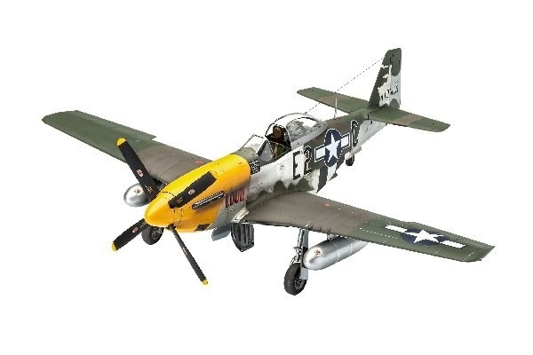 Revell P-51D-5NA Mustang (early version ryhmässä URHEILU, VAPAA-AIKA JA HARRASTUS / Harrastus / Muovimallit / Lentokoneet/Helikopterit @ TP E-commerce Nordic AB (A07662)