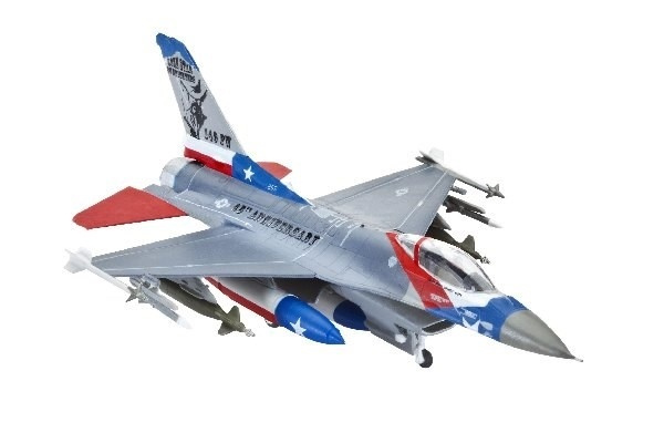 Revell F-16C Fighting Falcon ryhmässä URHEILU, VAPAA-AIKA JA HARRASTUS / Harrastus / Muovimallit / Lentokoneet/Helikopterit @ TP E-commerce Nordic AB (A07679)