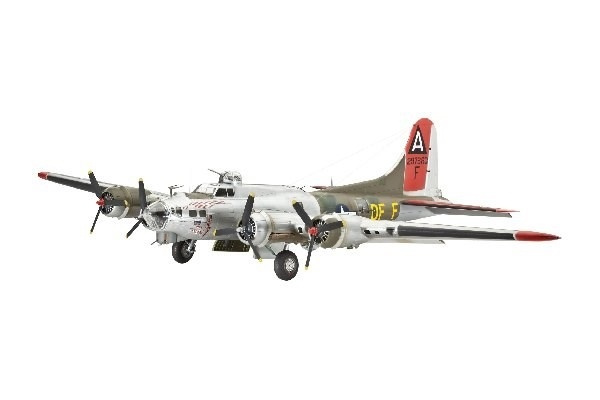 Revell B-17G Flying Fortress ryhmässä URHEILU, VAPAA-AIKA JA HARRASTUS / Harrastus / Muovimallit / Lentokoneet/Helikopterit @ TP E-commerce Nordic AB (A07701)