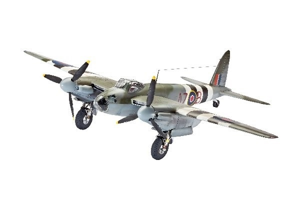 Revell De Havilland MOSQUITO MK,IV ryhmässä URHEILU, VAPAA-AIKA JA HARRASTUS / Harrastus / Muovimallit / Lentokoneet/Helikopterit @ TP E-commerce Nordic AB (A07715)