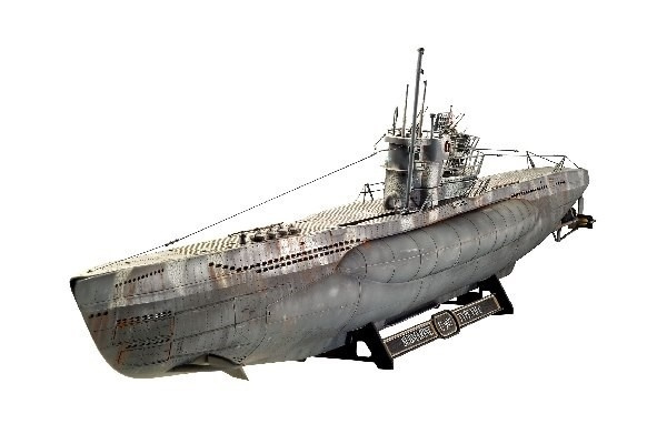 Revell German Submarine Type VII C/41 ryhmässä URHEILU, VAPAA-AIKA JA HARRASTUS / Harrastus / Muovimallit / Alukset @ TP E-commerce Nordic AB (A07776)