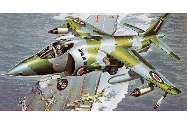 Revell Hawker Harrier GR Mk,1 ryhmässä URHEILU, VAPAA-AIKA JA HARRASTUS / Harrastus / Muovimallit / Aloituspakkaukset/Lahjapakkaukset @ TP E-commerce Nordic AB (A07819)