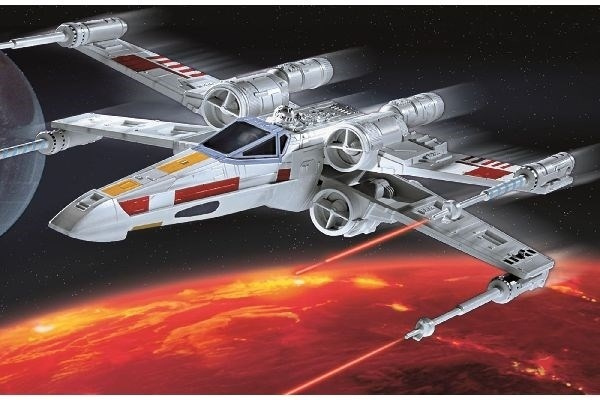 Revell 1:57 X-wing Fighter ryhmässä URHEILU, VAPAA-AIKA JA HARRASTUS / Harrastus / Muovimallit / Sci-Fi @ TP E-commerce Nordic AB (A07863)