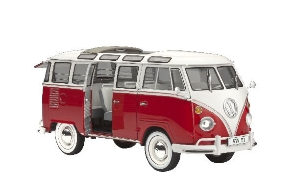 Revell VW T1 Samba Bus ryhmässä URHEILU, VAPAA-AIKA JA HARRASTUS / Harrastus / Muovimallit / Autot @ TP E-commerce Nordic AB (A07899)