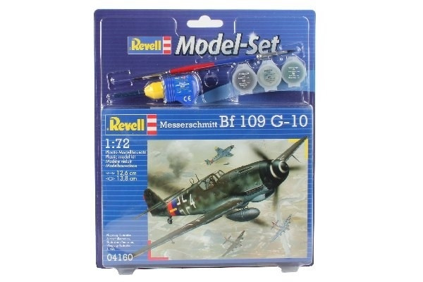 Revell Model Set Messerschmitt Bf-109 ryhmässä URHEILU, VAPAA-AIKA JA HARRASTUS / Harrastus / Muovimallit / Aloituspakkaukset/Lahjapakkaukset @ TP E-commerce Nordic AB (A08097)