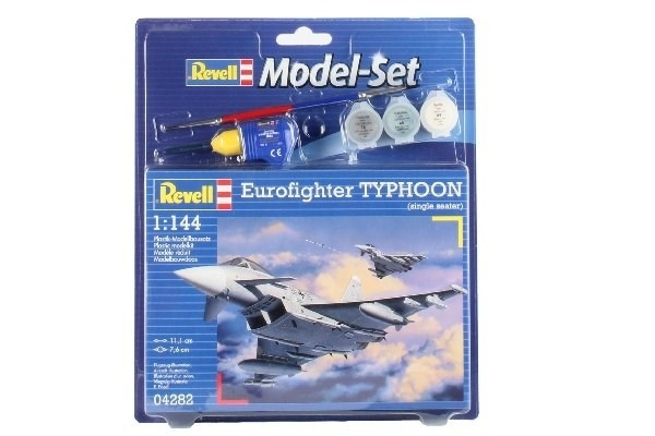 Revell Model Set Eurofighter Typhoon ryhmässä URHEILU, VAPAA-AIKA JA HARRASTUS / Harrastus / Muovimallit / Aloituspakkaukset/Lahjapakkaukset @ TP E-commerce Nordic AB (A08101)