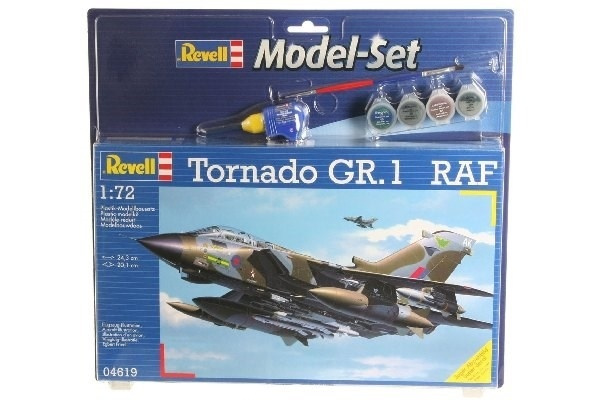 Revell Model Set Tornado GR,1 RAF ryhmässä URHEILU, VAPAA-AIKA JA HARRASTUS / Harrastus / Muovimallit / Aloituspakkaukset/Lahjapakkaukset @ TP E-commerce Nordic AB (A08103)