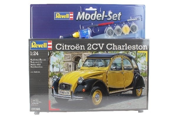 Revell Model Set Citroen 2CV ryhmässä URHEILU, VAPAA-AIKA JA HARRASTUS / Harrastus / Muovimallit / Aloituspakkaukset/Lahjapakkaukset @ TP E-commerce Nordic AB (A08175)