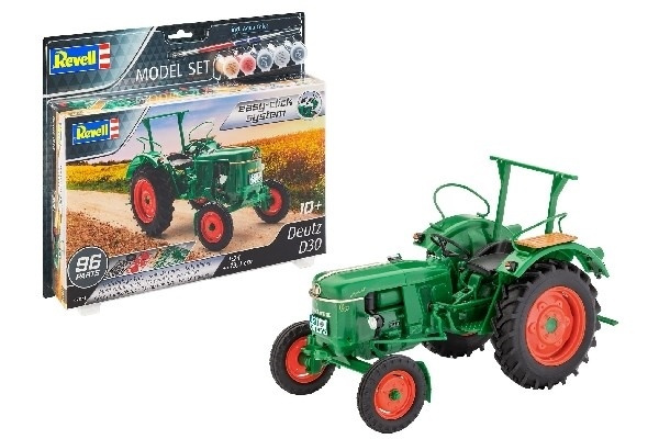 Revell 1:24 Model Set Deutz D30 (easy click) ryhmässä URHEILU, VAPAA-AIKA JA HARRASTUS / Harrastus / Muovimallit / Aloituspakkaukset/Lahjapakkaukset @ TP E-commerce Nordic AB (A08204)