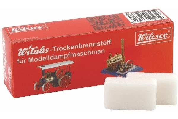 Wilesco Z81 - 12kpl WiTabs polttoainetta höyrykoneisiin, 7g, korkea hyötysuhde ryhmässä URHEILU, VAPAA-AIKA JA HARRASTUS / Harrastus / Höyrykoneet / Tarvikkeet @ TP E-commerce Nordic AB (A08246)