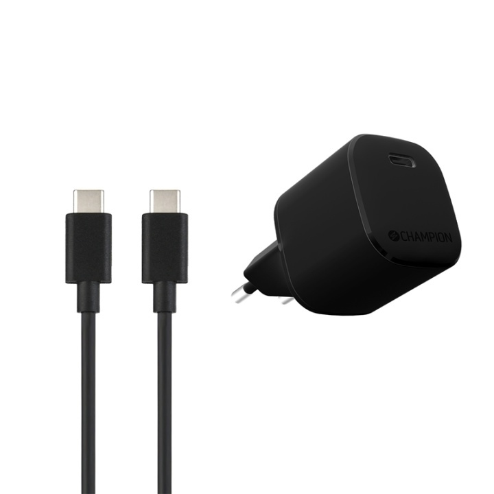 Champion Fast Charge Kit + USB-C ryhmässä TIETOKOONET & TARVIKKEET / Kaapelit & Sovittimet / USB / USB-C @ TP E-commerce Nordic AB (A08379)