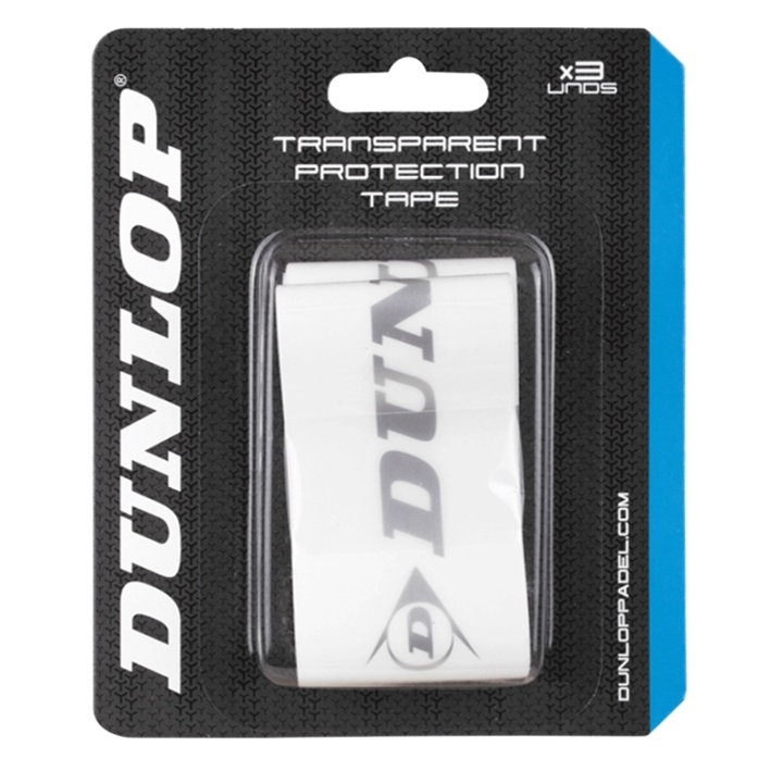 Dunlop Protection Tape - Transp 3st p ryhmässä URHEILU, VAPAA-AIKA JA HARRASTUS / Urheiluvälineet / Padel-välineet @ TP E-commerce Nordic AB (A08431)