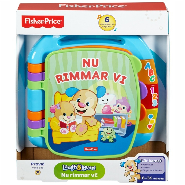 Fisher Price Laugh & Learn Storybook Rhymes ryhmässä LELUT, TUOTTEET LAPSILLE JA VAUVOILLE / Lelut vauvoille (0-3v) / Toiminnalliset lelut @ TP E-commerce Nordic AB (A08449)