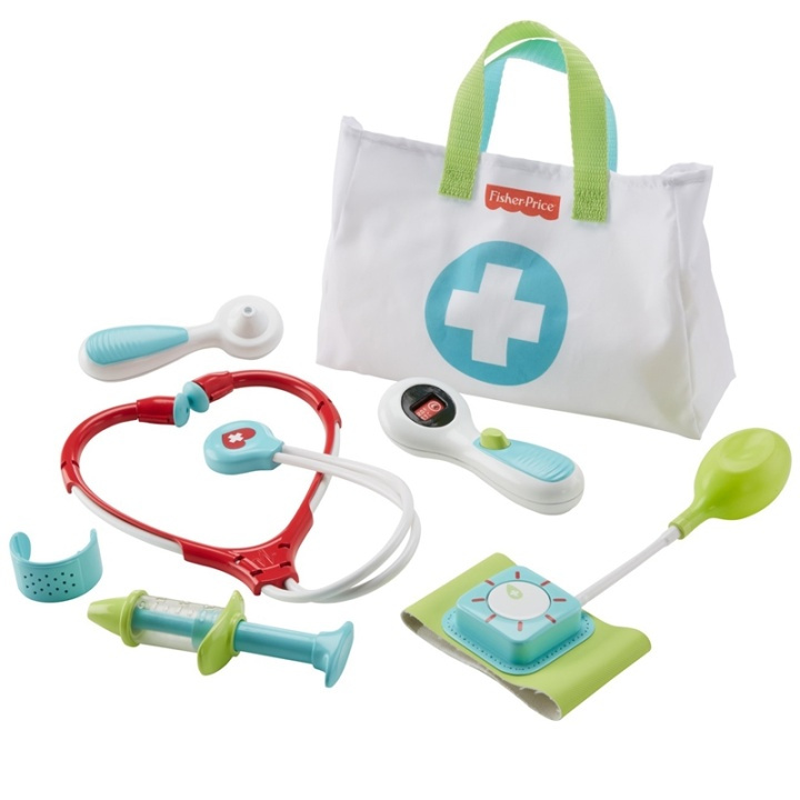 Fisher Price Medical Kit ryhmässä LELUT, TUOTTEET LAPSILLE JA VAUVOILLE / Leikkikalut, Askartelu &Pelit / Pieni koti ja roolileikki @ TP E-commerce Nordic AB (A08458)
