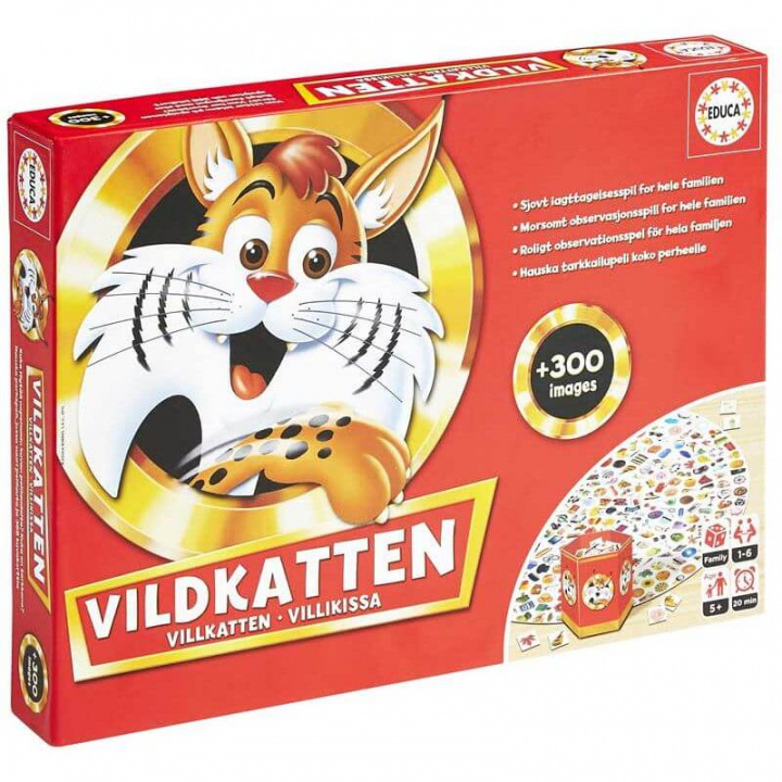 Mattel Games Vildkatten Classic 300 ryhmässä LELUT, TUOTTEET LAPSILLE JA VAUVOILLE / Leikkikalut, Askartelu &Pelit / Seurapelit / Perhepelit @ TP E-commerce Nordic AB (A08548)