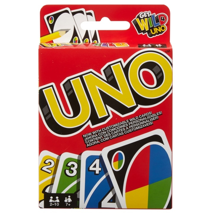 Mattel Games Uno Card Game ryhmässä LELUT, TUOTTEET LAPSILLE JA VAUVOILLE / Leikkikalut, Askartelu &Pelit / Seurapelit / Lasten pelit @ TP E-commerce Nordic AB (A08551)