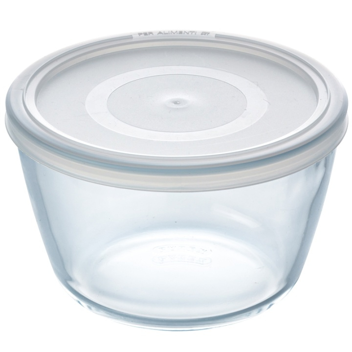 Pyrex Rund form med plastlock 12cm/0 ryhmässä KOTI, TALOUS JA PUUTARHA / Keittiövälineet / Uunivuoat @ TP E-commerce Nordic AB (A08592)