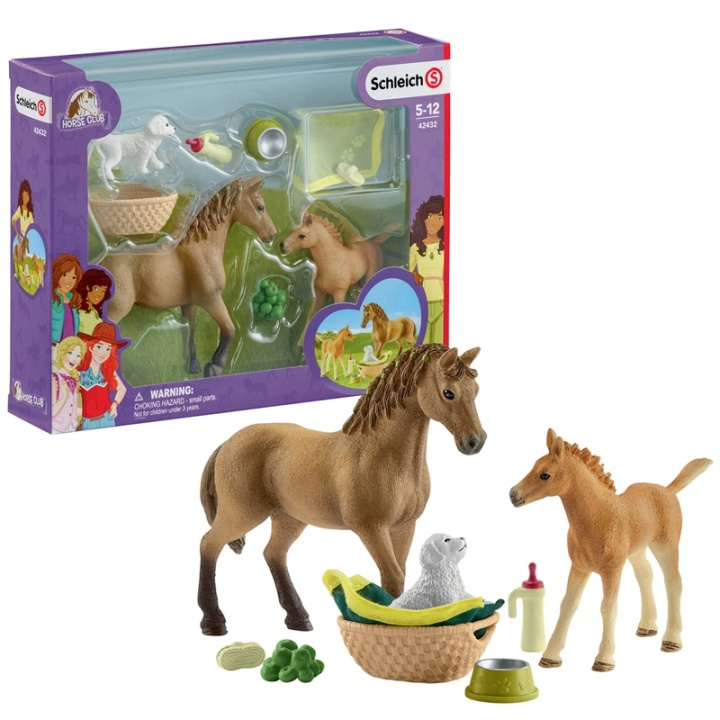 Schleich Horse Club Sarahs baby animal ryhmässä LELUT, TUOTTEET LAPSILLE JA VAUVOILLE / Leikkikalut, Askartelu &Pelit / Figuurit & miniatyyrit @ TP E-commerce Nordic AB (A08635)