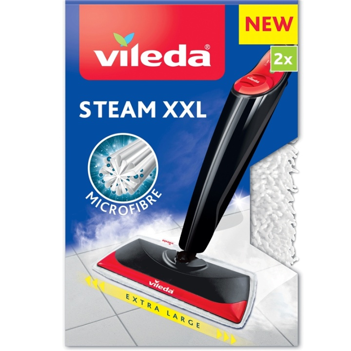 Vileda Steam XXL refill 2 pack ryhmässä KOTI, TALOUS JA PUUTARHA / Siivoustuotteet / Siivoustarvikkeet @ TP E-commerce Nordic AB (A08681)