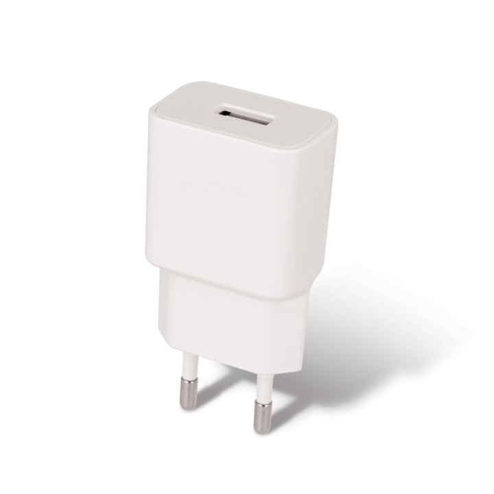 MXTC-01 USB-väggladdare Fast Charge (5V 2,1A), Vit ryhmässä ÄLYPUHELIMET JA TABLETIT / Laturit & Kaapelit / Seinälaturi / Seinälaturi USB @ TP E-commerce Nordic AB (A08737)