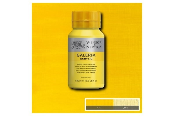 Galeria Acrylic 500Ml Cad Yellow Medium H 120 ryhmässä URHEILU, VAPAA-AIKA JA HARRASTUS / Harrastus / Maalaa ja piirrä / Taiteilijavärit / Akryyli @ TP E-commerce Nordic AB (A08788)