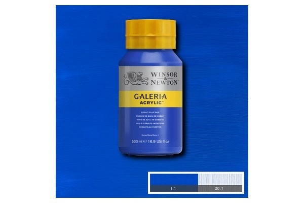 Galeria Acrylic 500Ml Cobalt Blue Hue 179 ryhmässä URHEILU, VAPAA-AIKA JA HARRASTUS / Harrastus / Maalaa ja piirrä / Taiteilijavärit / Akryyli @ TP E-commerce Nordic AB (A08790)