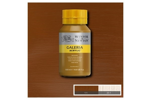 Galeria Acrylic 500Ml Raw Sienna 552 ryhmässä URHEILU, VAPAA-AIKA JA HARRASTUS / Harrastus / Maalaa ja piirrä / Taiteilijavärit / Akryyli @ TP E-commerce Nordic AB (A08825)