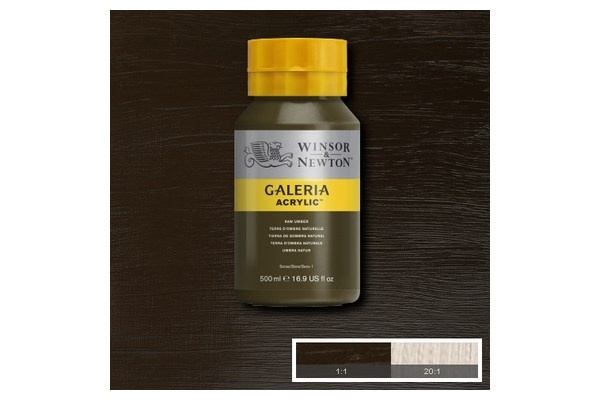 Galeria Acrylic 500Ml Raw Umber 554 ryhmässä URHEILU, VAPAA-AIKA JA HARRASTUS / Harrastus / Maalaa ja piirrä / Taiteilijavärit / Akryyli @ TP E-commerce Nordic AB (A08827)