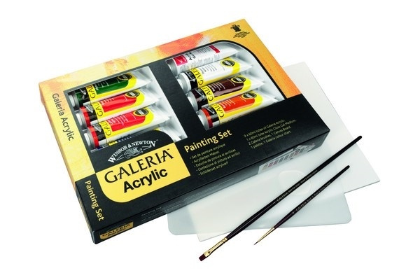 Galeria Acrylic Complete Painting set 9x60 ml ryhmässä URHEILU, VAPAA-AIKA JA HARRASTUS / Harrastus / Maalaa ja piirrä / Taiteilijavärit / Akryyli @ TP E-commerce Nordic AB (A08913)