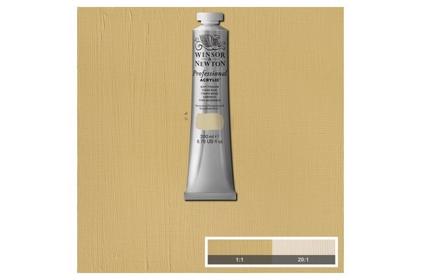 Prof Acrylic 200ML BUFF TITANIUM 060 ryhmässä URHEILU, VAPAA-AIKA JA HARRASTUS / Harrastus / Maalaa ja piirrä / Taiteilijavärit / Akryyli @ TP E-commerce Nordic AB (A08917)