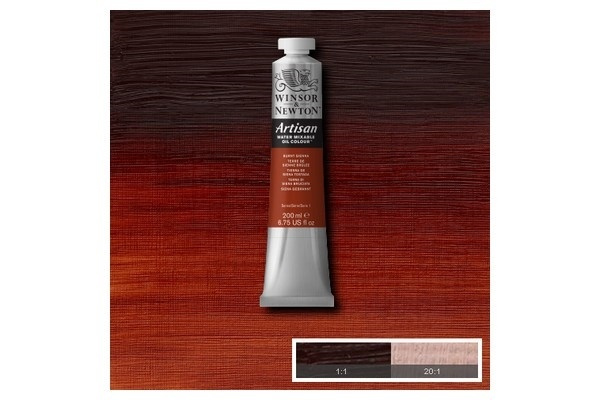 Arti Wat-Mix Oil 200Ml Burnt Sienna 074 ryhmässä URHEILU, VAPAA-AIKA JA HARRASTUS / Harrastus / Maalaa ja piirrä / Taiteilijavärit / Öljyvärit @ TP E-commerce Nordic AB (A08984)