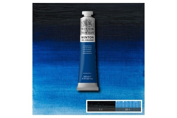 WINTON OIL COL 200 ml Prussian blue (33) 538 ryhmässä URHEILU, VAPAA-AIKA JA HARRASTUS / Harrastus / Maalaa ja piirrä / Taiteilijavärit / Öljyvärit @ TP E-commerce Nordic AB (A09036)