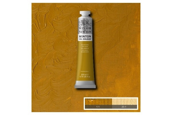 Winton Oil Col 200Ml (44) Yellow Ochre 744 ryhmässä URHEILU, VAPAA-AIKA JA HARRASTUS / Harrastus / Maalaa ja piirrä / Taiteilijavärit / Öljyvärit @ TP E-commerce Nordic AB (A09059)