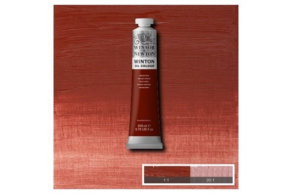 Winton Oil Col 200Ml (23) Indian Red 317 ryhmässä URHEILU, VAPAA-AIKA JA HARRASTUS / Harrastus / Maalaa ja piirrä / Taiteilijavärit / Öljyvärit @ TP E-commerce Nordic AB (A09062)