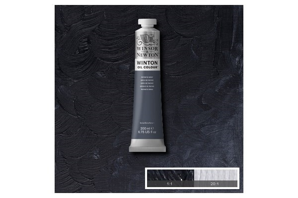 Winton Oil Col 200Ml (32) Payne\'s Grey 465 ryhmässä URHEILU, VAPAA-AIKA JA HARRASTUS / Harrastus / Maalaa ja piirrä / Taiteilijavärit / Öljyvärit @ TP E-commerce Nordic AB (A09067)