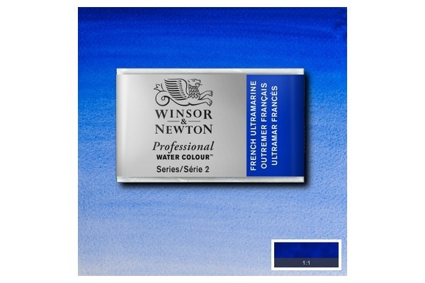 Prof Water Colour Pan/W French Ultramarine 263 ryhmässä URHEILU, VAPAA-AIKA JA HARRASTUS / Harrastus / Maalaa ja piirrä / Taiteilijavärit / Akvarellivärit @ TP E-commerce Nordic AB (A09111)