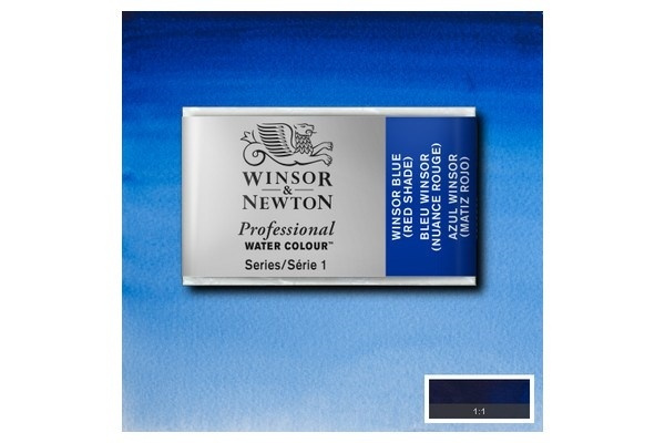 Prof Water Colour Pan/W Winsor Blue Rd 709 ryhmässä URHEILU, VAPAA-AIKA JA HARRASTUS / Harrastus / Maalaa ja piirrä / Taiteilijavärit / Akvarellivärit @ TP E-commerce Nordic AB (A09157)