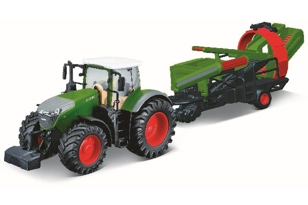 Tractor w/cultivator Fendt 1050 Vario 10cm green ryhmässä LELUT, TUOTTEET LAPSILLE JA VAUVOILLE / Leikkikalut, Askartelu &Pelit / Leikkiautot @ TP E-commerce Nordic AB (A09242)