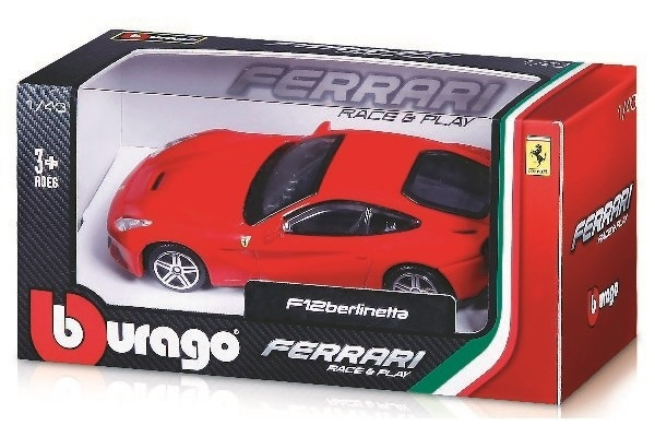 Ferrari 1:43 ass. ryhmässä LELUT, TUOTTEET LAPSILLE JA VAUVOILLE / Leikkikalut, Askartelu &Pelit / Leikkiautot @ TP E-commerce Nordic AB (A09255)