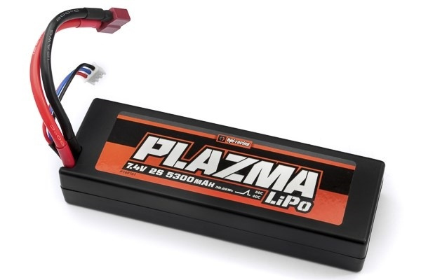 Plazma 7.4V 5300mAh 40C LiPo Battery Pack 39.22Wh ryhmässä LELUT, TUOTTEET LAPSILLE JA VAUVOILLE / Radio-ohjattava / RC Akut / LiPo / 7,4V @ TP E-commerce Nordic AB (A09500)