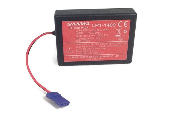 Li-Po Battery 1 cell 3,7V 1400mAh for MT-44 ryhmässä LELUT, TUOTTEET LAPSILLE JA VAUVOILLE / Radio-ohjattava / RC Akut / LiPo / 3,7V @ TP E-commerce Nordic AB (A09507)