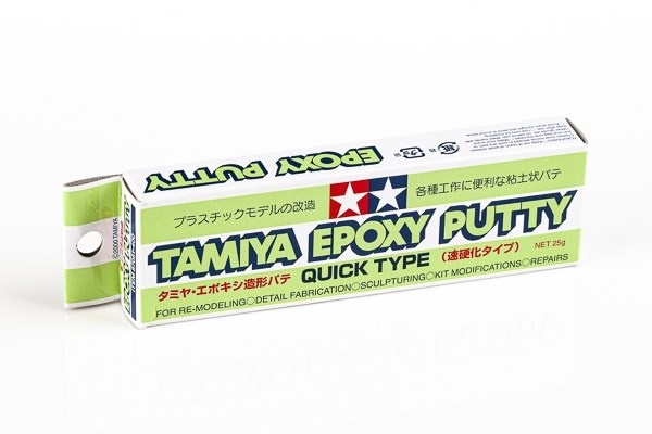 Epoxy Putty Quick Type, Lim 25g ryhmässä URHEILU, VAPAA-AIKA JA HARRASTUS / Harrastus / Muovimallit / Liima @ TP E-commerce Nordic AB (A09556)