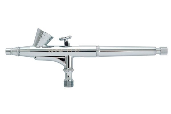 Airbrush DH-102, 0.25mm 2cc kuppi, esiasetettu värivirtaus ryhmässä URHEILU, VAPAA-AIKA JA HARRASTUS / Harrastus / Airbrush / Ruiskutuspistoolit @ TP E-commerce Nordic AB (A09794)