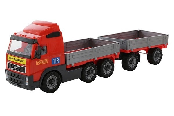 Volvo Lastbil med extra Lastvagn 775x190x250mm ryhmässä LELUT, TUOTTEET LAPSILLE JA VAUVOILLE / Leikkikalut, Askartelu &Pelit / Leikkiautot @ TP E-commerce Nordic AB (A10059)