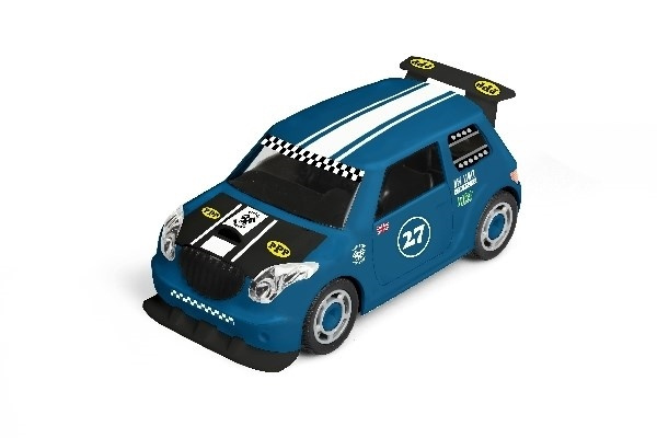 1:20 JUNIOR KIT Pull Back Rallye Car, Blå ryhmässä LELUT, TUOTTEET LAPSILLE JA VAUVOILLE / Leikkikalut, Askartelu &Pelit / Leikkiautot @ TP E-commerce Nordic AB (A10098)